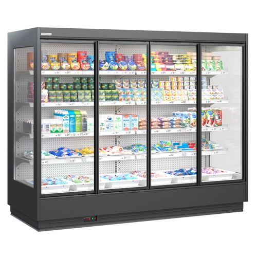 Холодильна вітрина регал Cooles Deck 2075х1250х850 мм, Modern Expo, середньотемпературна з розпашними дверима, виносний агрегат