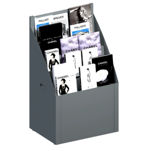 Промо бокс металевий 1200х720х520 мм, багаторівнева полиця, навантаження 150 кг, промо-стійка для магазину, Україна